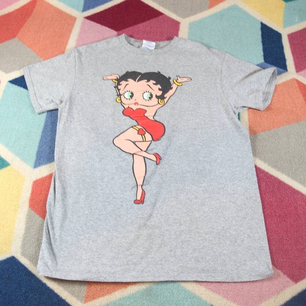 Delta‎ Betty Bop T-shirt Size Small 23.5x 17
